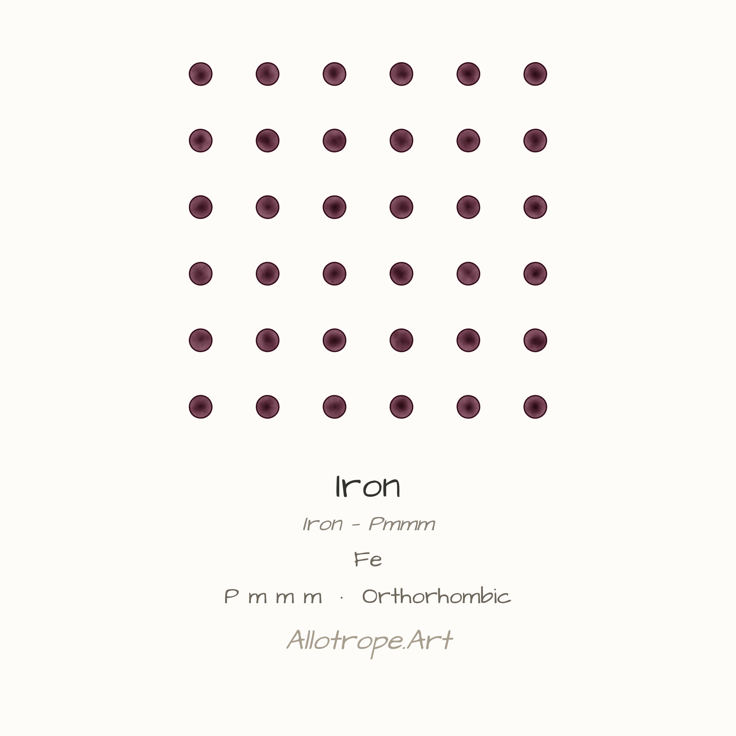 Iron — P m m m