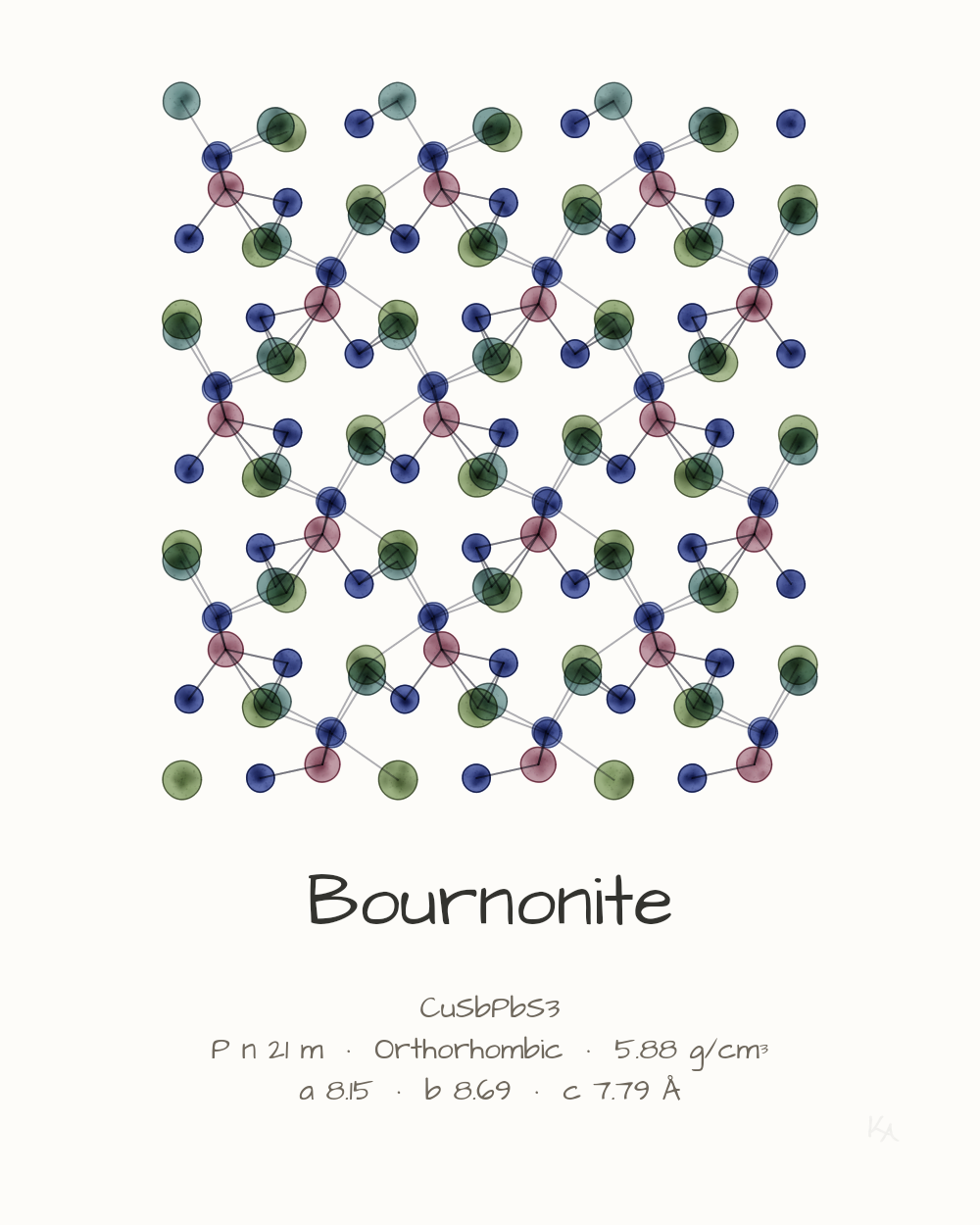 Bournonite