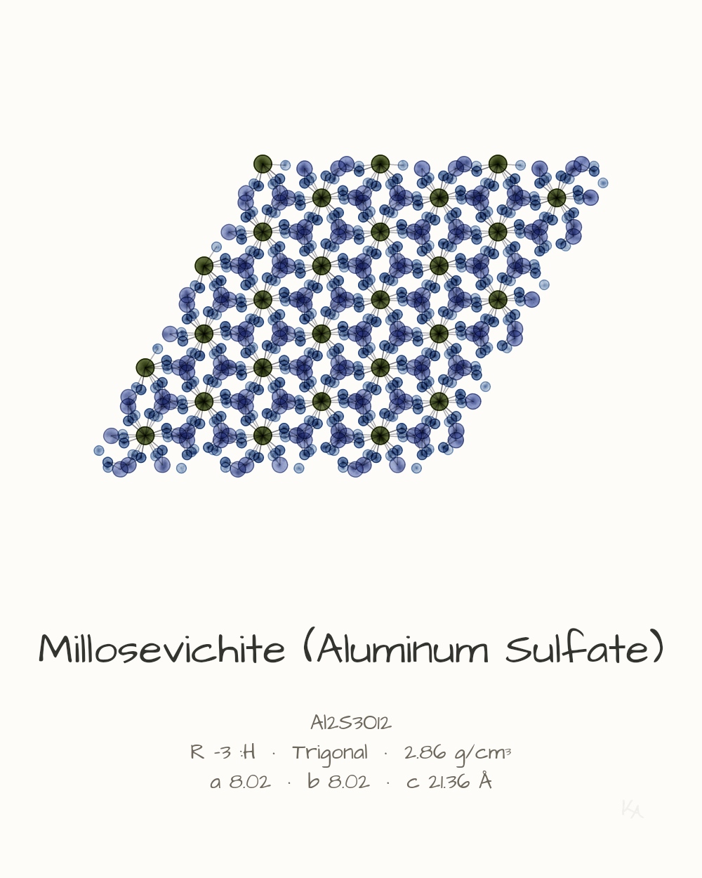 Millosevichite (Aluminum Sulfate)