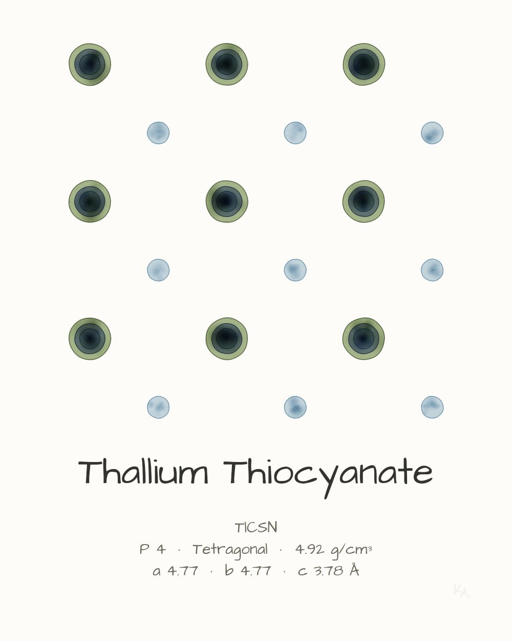 Thallium Thiocyanate