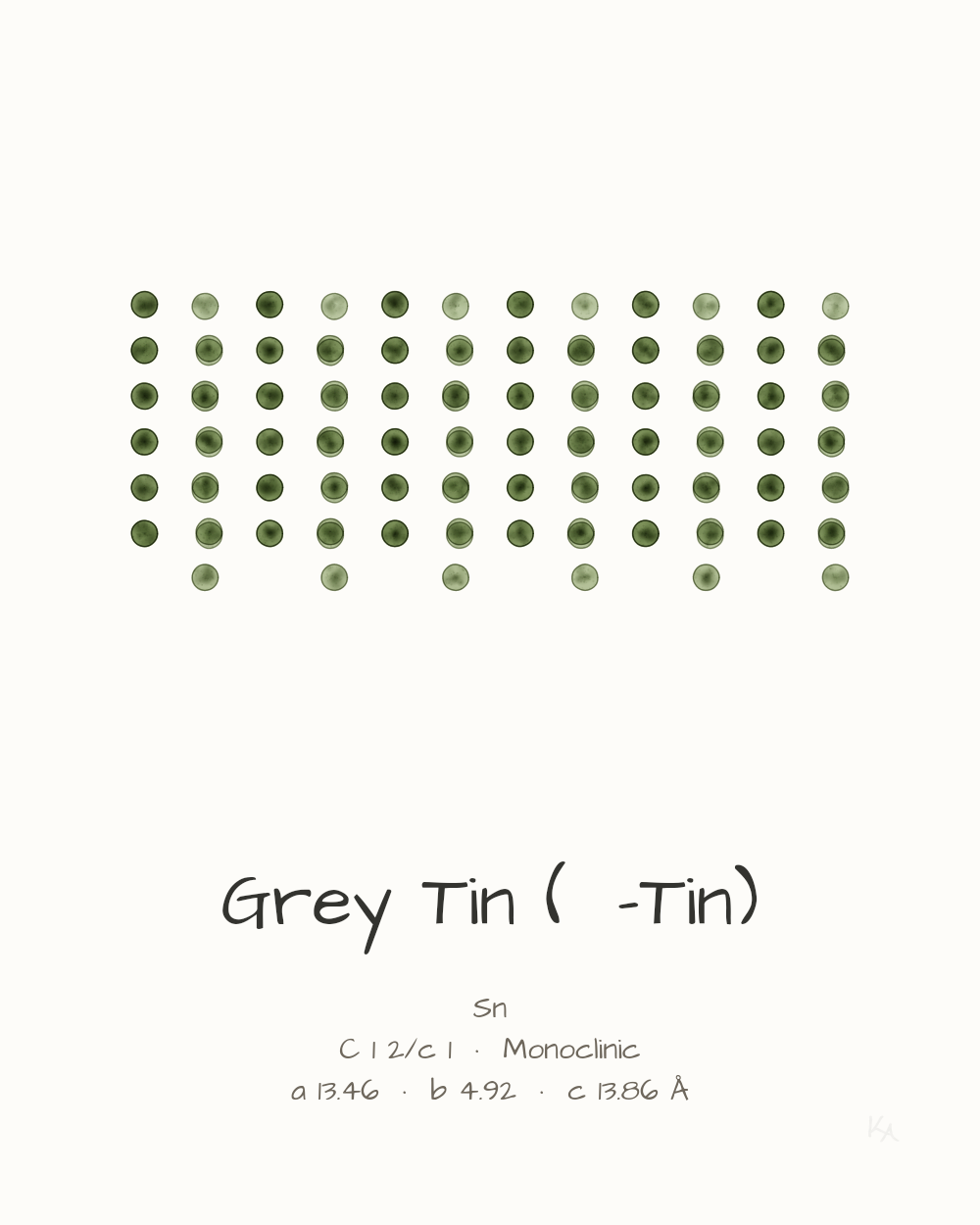 Grey Tin (α-Tin)